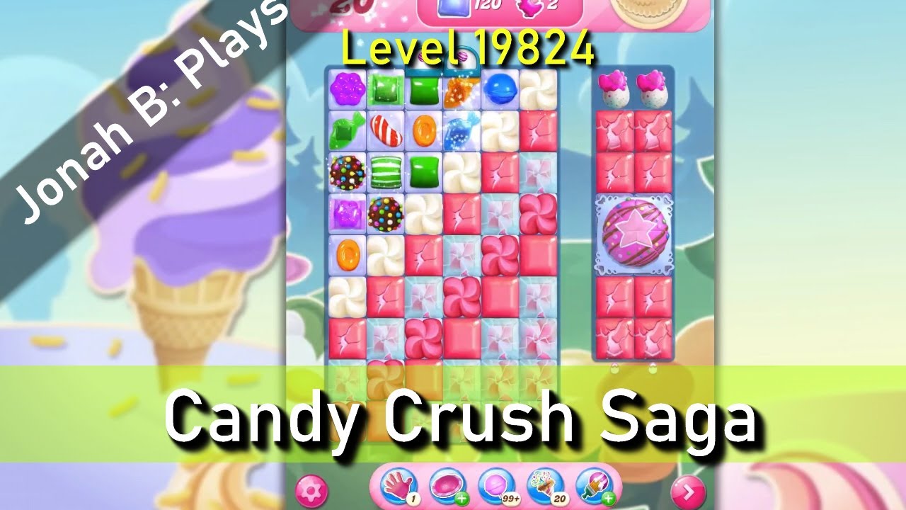 Candy Crush Saga Level 19824 - YouTube
