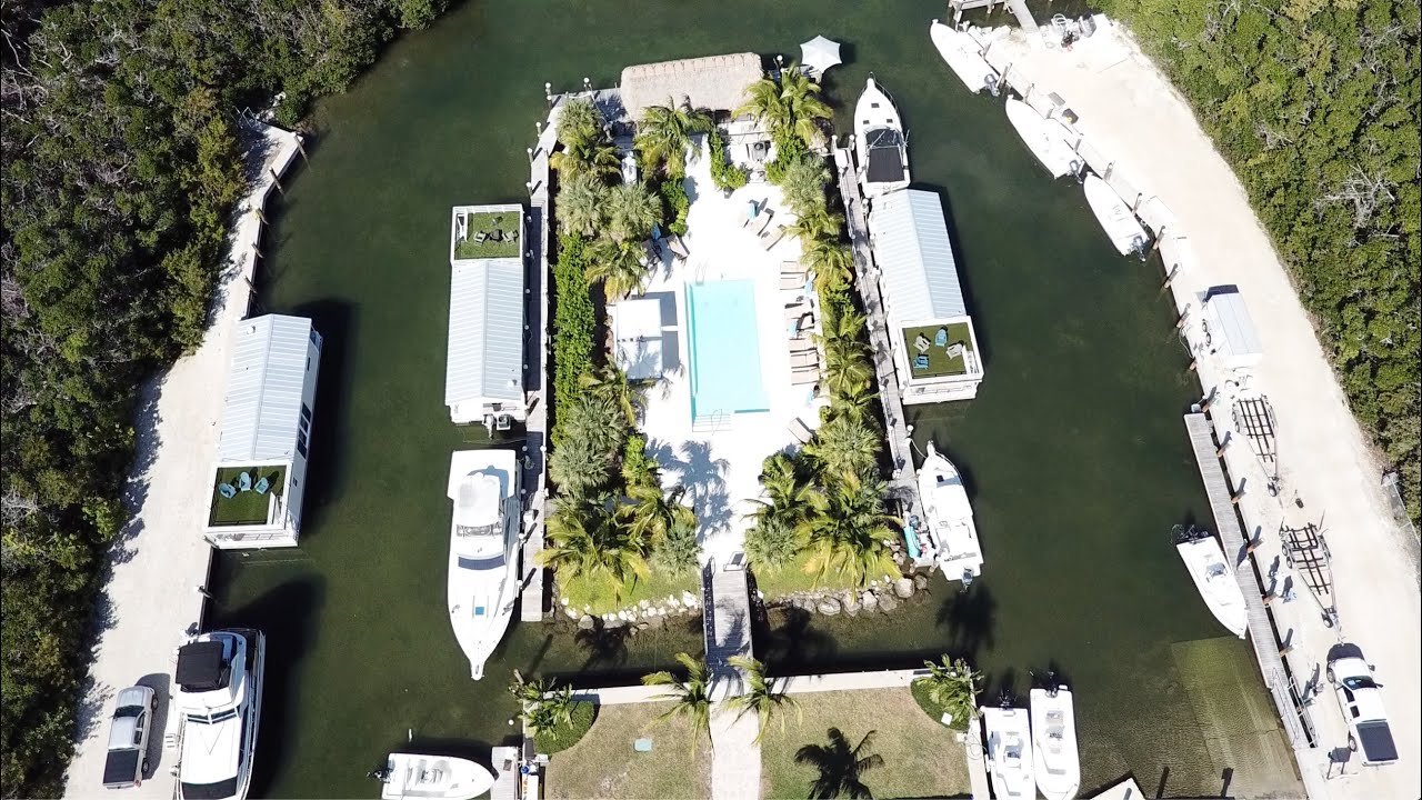 Angler House Marina & Floating Villas (Islamorada) TOUR YouTube