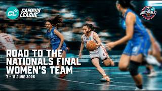 Road To The Nationals Final Women's Team | Campus League Basketball The Nationals