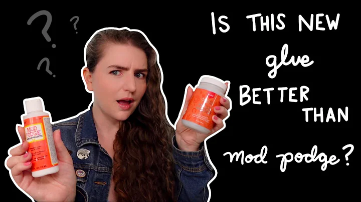 Is this Better than Mod Podge? Testing out Magic Modge | Craft Chat