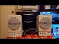 Cleaning Up A Pair of Roland MA-12c Computer Speakers | Joe&#39;s Retro World 2023