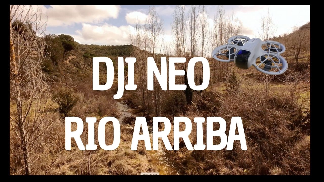 DJI NEO RIO ARRIBA. LLUEVE