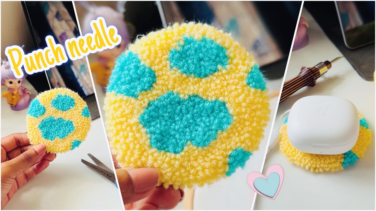Make Punch needle - Cloud - YouTube