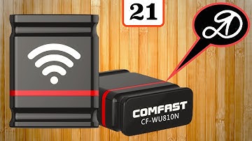 USB WiFi adapter Comfast CF-WU810N (unbox & review). Parcels AliExpress (21)