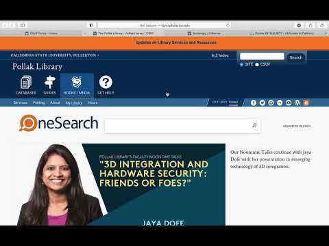 9 CSUF Library Search Hacks
