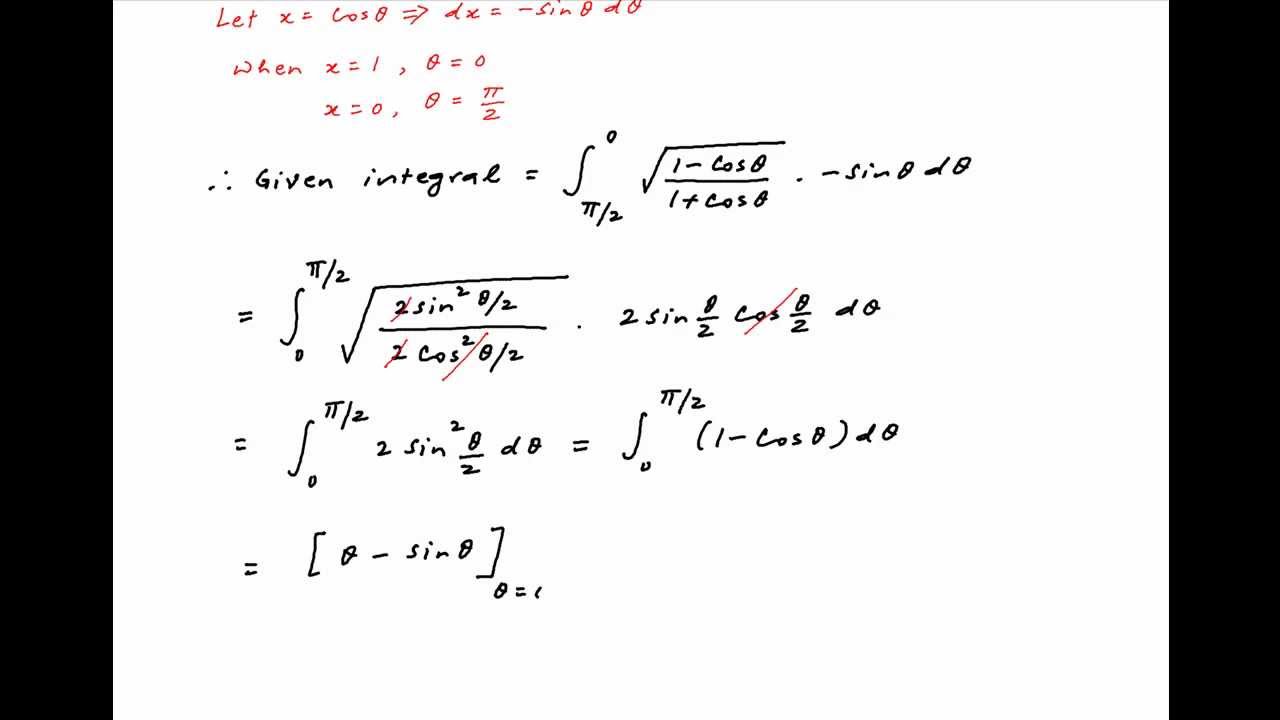 Find The Value Of The Integral Sqrt 1 X 1 X Between The Limits