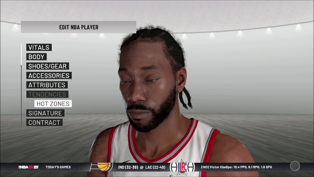 kawhi leonard shoes nba 2k19