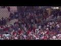 The russian fans attacked the english at full time of 11 draw