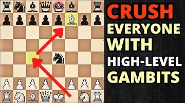 Schaakgambits op hoog niveau, alleen voor kampioenen 😱🔥