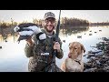 Duck Hunting a Big Watershed with 7 Different Species!! (INSANE MIXED BAG)