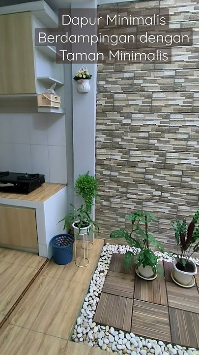 Dapur Minimalis Berdampingan Dengan Taman Minimalis #dapurminimalis #tamanminimalis #shorts