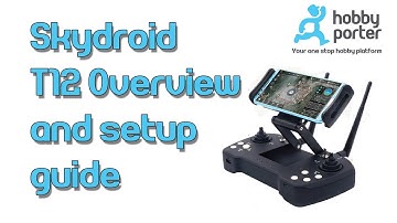 Skydroid T12 Overview and setup video - Long Range UAV Link system for Ardupilot Pixhawk