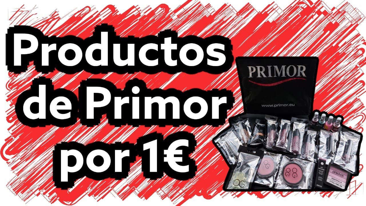 Productos de Primor por 1 € #primor #todopor1euro 