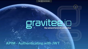 Gravitee.io - Policies - Authenticating with JWT