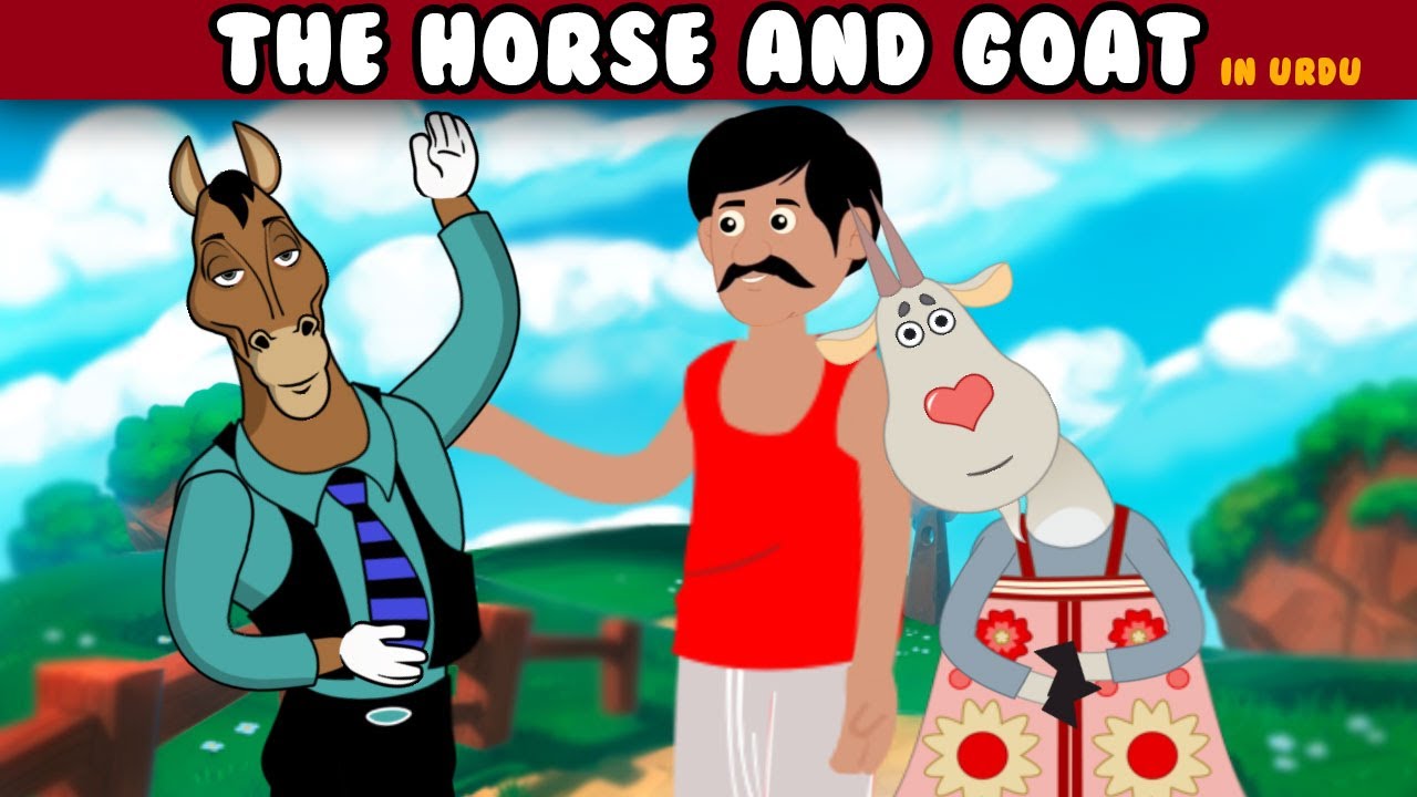 The Horse and Goat full Cartoon moral story for kids - New Medtime hindi/ Urdu Stories - YouTube