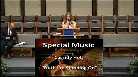 Cassidy sings The Truth I’m Standing On by Leanna Crawford