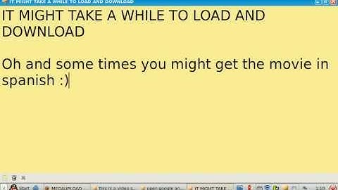 How to find and download a video or music on MegaUpload
