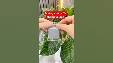 Combo 8 Miếng Chặn Cửa Silicon Chống Va Đập - Giải Pháp Bảo Vệ Tường & Giảm Tiếng Ồn #thutiensinh