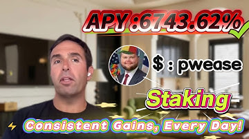 ⚡ Solana pwease staking tutorial revealed — earn 6743.62% APY easily, tested with zero risk!