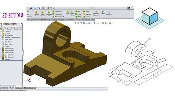 SolidWorks Tutorial # 33 Exercise | How to use Extrude | Mirror in SolidWorks