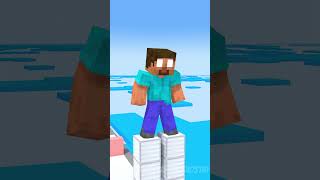 CARGO SKATES RUN CHALLENGE 3 with HEROBRINE #shorts  #fypシ