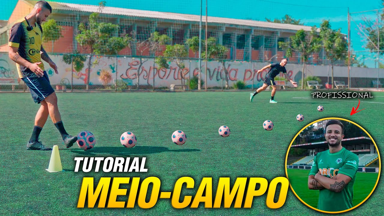 Futebol Dois Jogadores No Meio-campo a Bola Antes Do Jogo