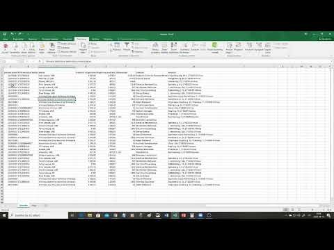 MS Excel Duomenų bazė