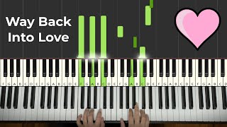 A Way Back Into Love (Piano Tutorial Lesson) - YouTube