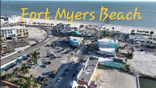 Fort Myers Beach 4K Live Cam Today Aerial View 4/8/24