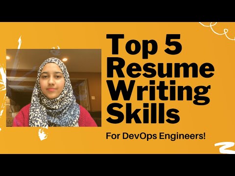 Top 5 Resume Writing TIPS for DEVOPS ENGINEER Position for Beginners