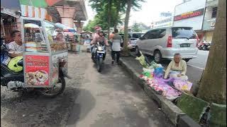 REAL LIFE INDONESIA -  TRADITIONAL MARKET ACTIVITY - WALKING TOUR PASAR RAYA SALATIGA, CENTRAL JAVA