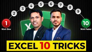 🔥 10 Excel Tricks That Save Hours Every Week! | Excel Tips & Tricks for Office Work