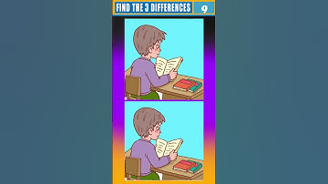 Find The Difference | Shorts 466 #spotthedifference #puzzles #findthedifference #quiz #shorts #games