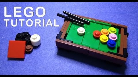 LEGO Pool Table Tutorial