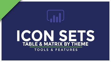 Icon sets for Table and Matrix by Theme