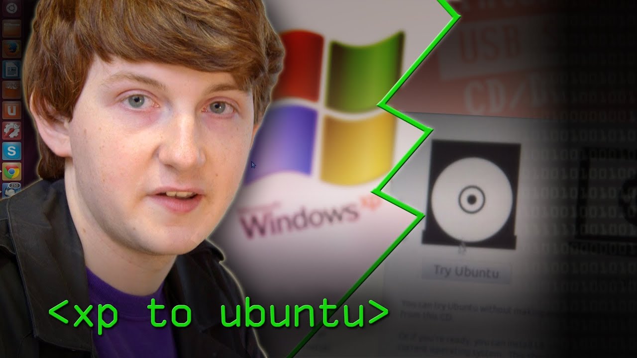 hardwareswap XP to Ubuntu with an 8yr old Hacktop - Computerphile
