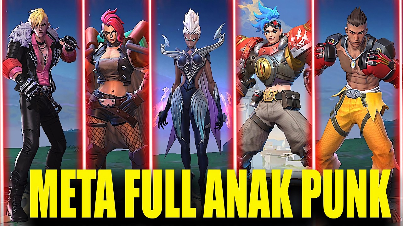 META FULL ANAK PUNK MENGGUNCANG LAND OF DAWN - Mobile legends - YouTube