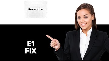 Kenmore Dryer E1 Error 2025