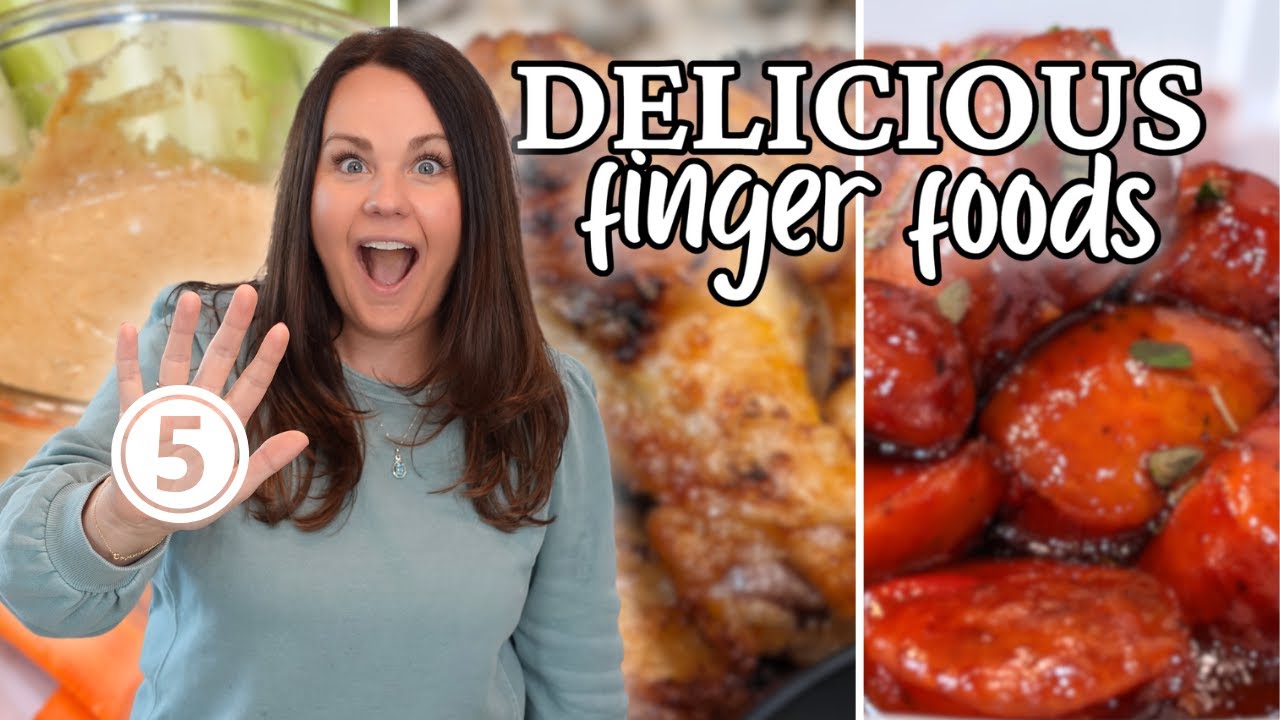 5 APPETIZERS that are SO TASTY | GAME DAY finger food everyone will ...