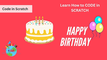 Happy Birthday Card| Coding in Scratch | Animated Birth card