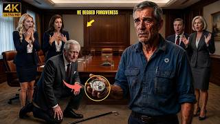 The CEO Mocked a Single Dad's $10 Watch — Then the Chairman Dropped to His Knees