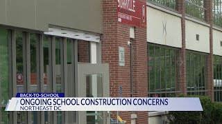 Concern over active construction at Burrville Elementary following first week of school