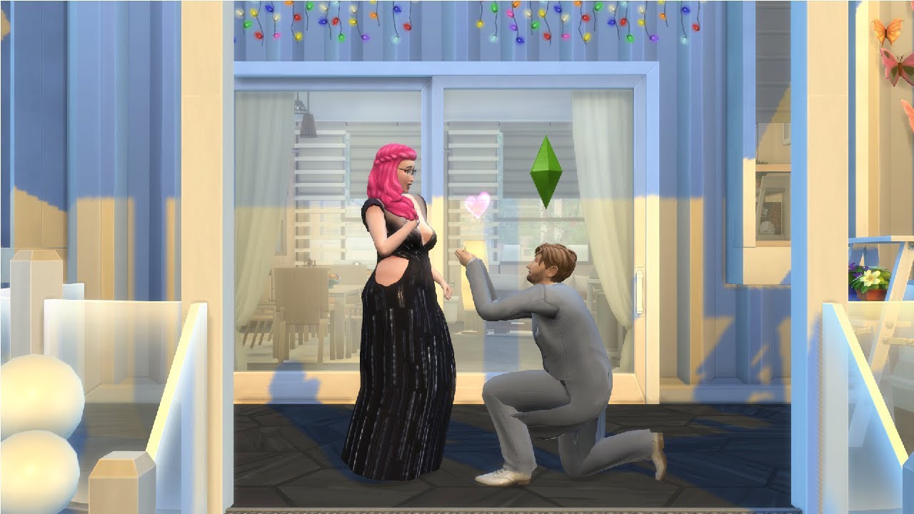 Zoey Tank Get Married Sims 4 YouTube