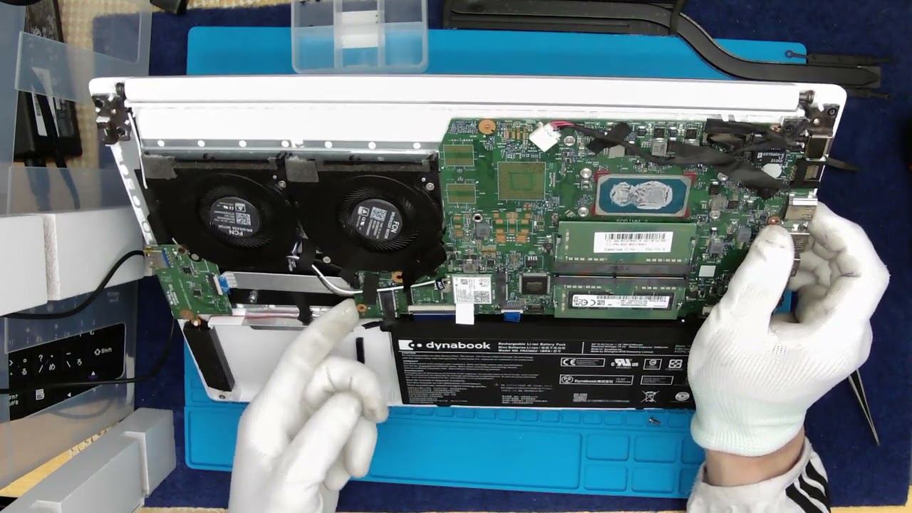 Dynabook P1E8PJBG 2 2 分解2 Disassembly - YouTube