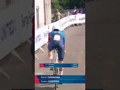 Rémi Cavagna champion de France du contre-la-montre ! #cyclisme #course