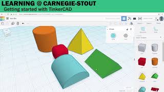 3D Printing and Design Basics at Carnegie-Stout
