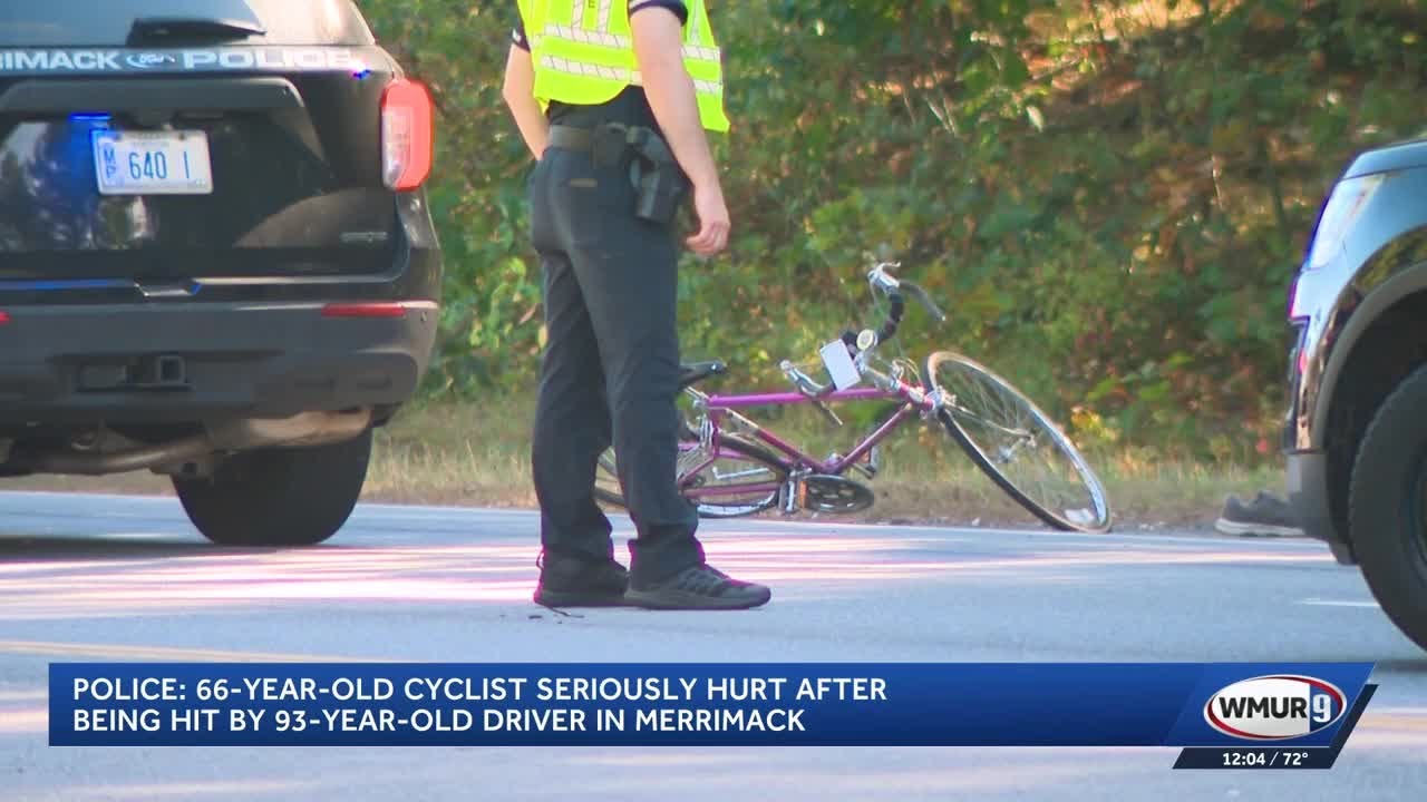 Police say 66-year-old bicyclist taken to hospital after being hit by ...