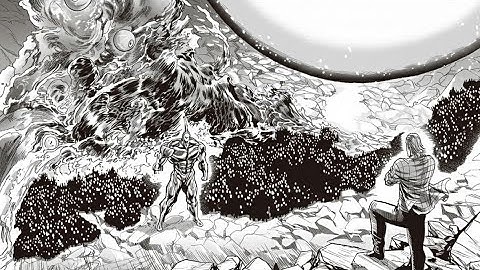 I animated KING VS 54 TRILLION ALIENS With Grok Ai | One Punch Man Manga Chapter 155 | Fan Animation