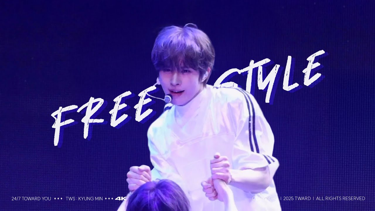 [4K] 250622 TWS TOUR '24/7:WITH:US' IN SEOUL 투어스 경민 'Free Style' FAN CAM