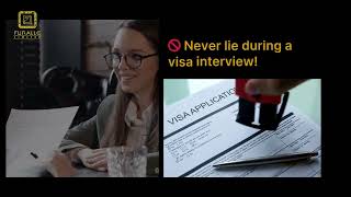 Visa Interview Mistakes to Avoid – Get Approved Easily!